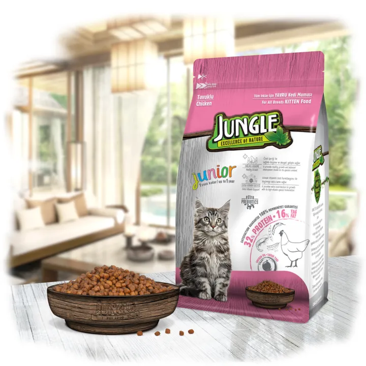 Jungle%20Junior%20Cat%20Food%20with%20Chicken%20&%20Fish%20Flavor%203kg%20-%20Image%202