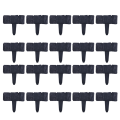 Black Sheet plastic fence,courtyard lawn villa decoration small fence. 