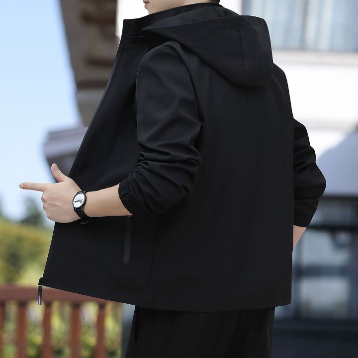 Jacket%20Men's%20New%20Young%20Men's%20Fall%20Slim%20Fit%20Korean%20Style%20Hooded%20Windproof%20Fashion%20Brand%20Casual%20Oversized%20Men's%20Clothing%20Jacket%20-%20Image%204