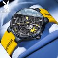 PLAYBOY Fashion Casual Watch for Men Luxury Waterproof Luminous Man Wristwatch High Quality Elegant Sports Quartz Men's Watches. 