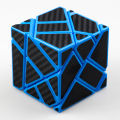 Fangcun Ghost Guimo Cube 3x3 Blue Strange-shape Cube Magic Cube Puzzle Hollow Sticker Speed Cube Educational Toys 3x3 Ghost Cube. 