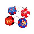 Barcelona Real Madrid Club Mini Football Keychain Hanging Souvenir Liverpool Fan Boys Gifts. 
