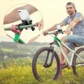 Metal Bike Mobile Holder For mobile phone bracket motorcycle bicycle takeaway rider -Black. 