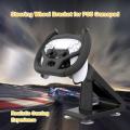 【Deal】 For PS5 Gaming Steering Wheel Multi Axis Steering Wheel Races Game Handle Holder with Bracket for Playstation 5 Game Accessories.