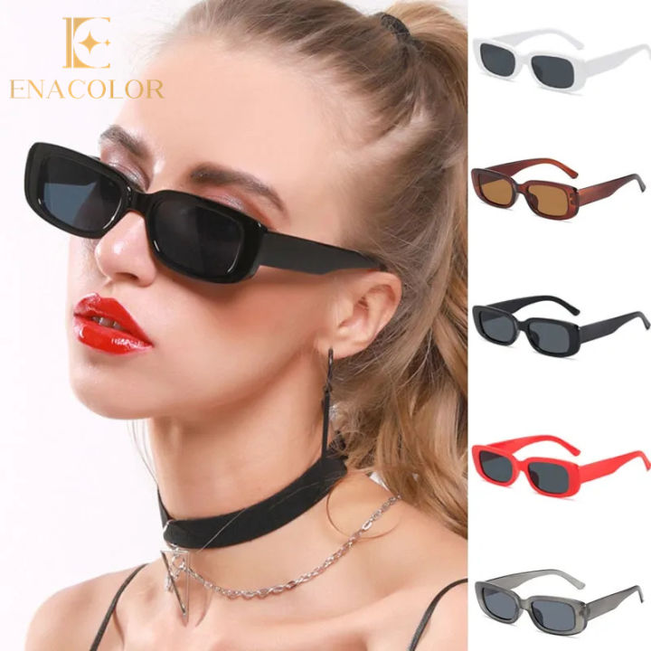 New%202023%20Classic%20Rectangle%20Frame%20Sunglasses%20For%20Female%20Men'S%20Accessories%20-%20Image%202