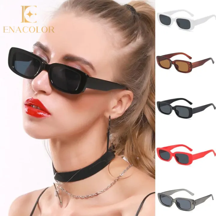 New%202023%20Classic%20Rectangle%20Frame%20Sunglasses%20For%20Female%20Men'S%20Accessories%20-%20Image%202
