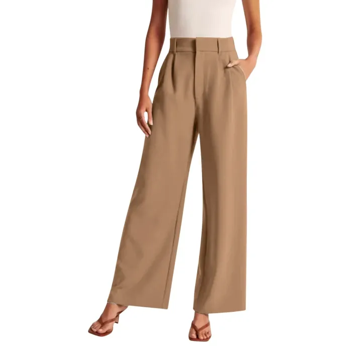 Womens%20Palazzo%20Pants%20For%20Women%20Casual%20wear%20Wide%20Leg%20Pants%20Work%20Business%20High%20Waisted%20Dress%20Pants%20Flowy%20Trousers%20Office%20Dress%20Pants%20Womens%20Suits%20Black%20M%20-%20Image%209