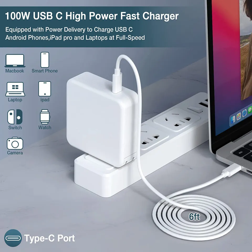 30W 61W 87W PD USB-C Notebook Laptops Power Adapter Type-C Fast