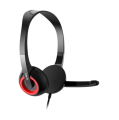 Havit H202d 3.5mm Double Plug Wired Black Headphone for Computer. 
