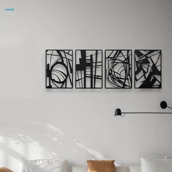 Metal%20Wall%20Art%20Abstract%204%20Pack%20Decor%20for%20Garden%20Wall%20Kitchen%20-%20Image%206