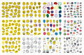 12 patterns Trippy Smile Face Nails Water Decals Mushroom Slider Decals Trippy Nail Art Rainbow Transfer Sticker Decals Eyes.