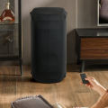 Speaker Dust Cover Portable Speaker Travel Carrying Bag Storage Bag Bottom Opening Design Nylon Lycra Travel Carrying Protective Cover Compatible For Partybox 100/110 Speaker. 