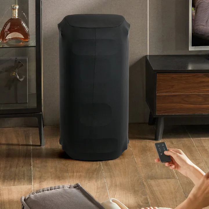 Speaker%20Dust%20Cover%20Portable%20Speaker%20Travel%20Carrying%20Bag%20Storage%20Bag%20Bottom%20Opening%20Design%20Nylon%20Lycra%20Travel%20Carrying%20Protective%20Cover%20Compatible%20For%20Partybox%20100/110%20Speaker%20-%20Image%203