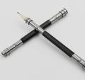 2 Pcs Pencil Extender Holder Adjustable Dual Head Art Writing Sketch Lengthener Tool. 