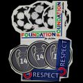 Patches for Clothing Football Soccer Jerseys Team Shirt La Liga Spanish League Soccer Badge Thermoadhesive Patches on Clothes. 