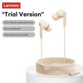 Original Lenovo YF03 Type C Wired Headphone HiFi Stereo Surround 3.5mm Wired Earphones Ultra-low Latency Gaming Music Headset with Mic.