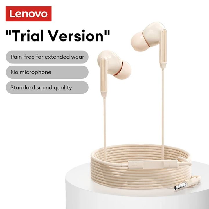 Original Lenovo YF03 Type C Wired Headphone HiFi Stereo Surround 3.5mm Wired Earphones Ultra-low Latency Gaming Music Headset with Mic