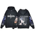 Anime jujutsu Kaisen ryomen Sukuna hoodies men manga print vintage baggy pullover Gothic long sleeve acid wash hooded sweatshirt.