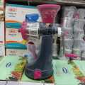 Plastic Hand Juicer Fruit & Vegetable Manual Juicer with Steel Handle, Mini Juicer Machine. 