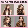 Upgraded Hair Dryer Brush One Step Hair Styler and Volumizer Oval Hair Straightener Curler Comb Electric Electric Hot Air Brush. 