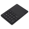 Wireless Numeric Keypad, Portable Size Number Keypad Touchpad Design for Office. 
