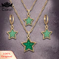 Carat 1 Set Jewelry Suit Creative Exquisite Acrylic Star Shape Jewelry Suit for Women. 