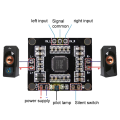 PAM8610 digital power amplifier board 2 x15w dual channel stereo mini class D power amplifier board. 