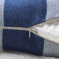venicenight 30x50cm Plaid Linen Throw Pillow Case Cushion Cover Home Sofa Car Bed Decoration.