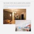 Smart LED Light Bulb WiFi Controlled Remote Light Multicolored Dimmable LED Night Light Bulbs Works With Amazon Alexa Voice Control[Timer And Event Reminder]. 