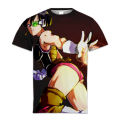 2023 Summer European And American Style Japanese Anime Characters Dragon Ball 3dt Shirt Men And Women With Short Sleeves. 