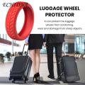Luggage Wheel Covers 8pcs Silicone Wheel Protectors for Suitcase Scratch-proof Noise Reducing Covers Suitcase Wheel Protectors. 