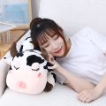1PC New Animal Cartoon Cows Stuffed Plush Toy Cute Cattle Milk Cow Comfortable Soft Toy for Kids Present Gift. 