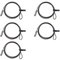5X 4 Digital Universal Lock USB Laptop Security Cable Lock for Computer. 