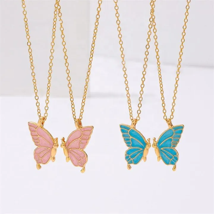 Creative%20Double%20Butterfly%20Necklace%20Charm%20Clavicle%20Chain%20Couple%20Necklace%20Friendship%20Butterfly%20Pendant%20Bff%20Necklace%20for%20Women%20Girls%20Best%20Friend%20Valentine's%20Gift%20-%20Image%207