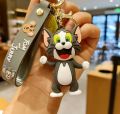 Tom And Jerry pendant keyring keychain. 