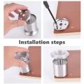 Adjustable Stainless Steel 6-30cm Furniture Legs Cabinet Table Sofa Bed Feet Furniture Legs Feet. 