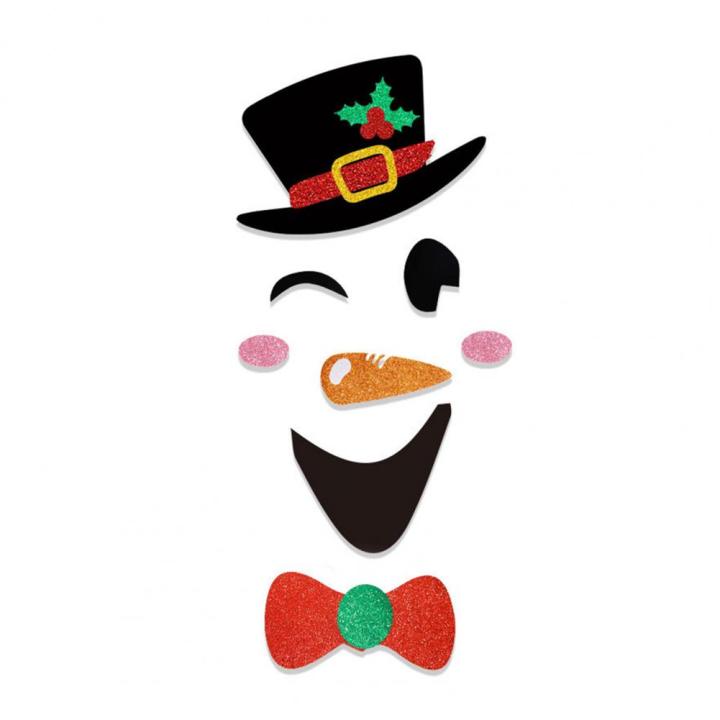 Christmas%20Home%20Decorations%20Festive%20Christmas%20Door%20Stickers%20Santa%20Claus%20Reindeer%20Snowman%20Decorative%20Window%20Decals%20for%20Diy%20Holiday%20-%20Image%206