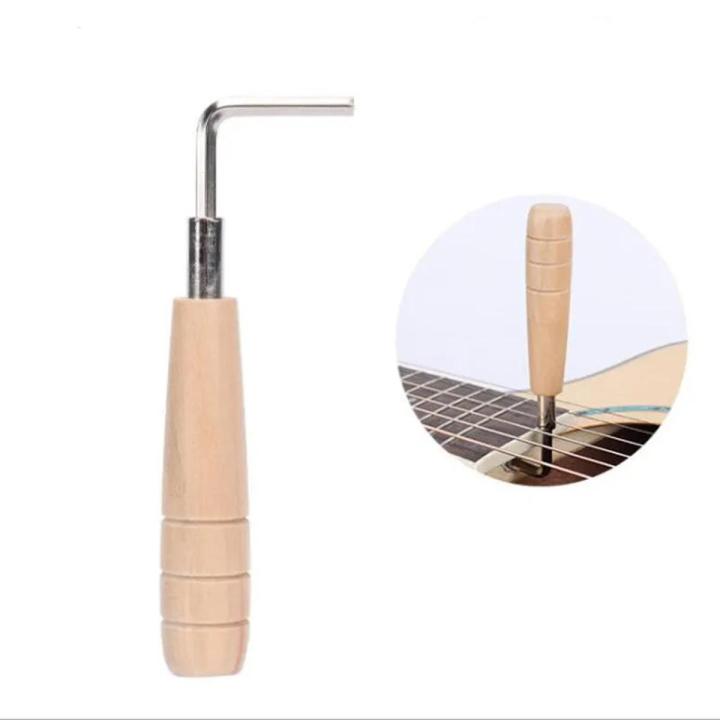 Guitar Adjusting Rod Solid Wood Handle Guitar Fingerboard Pitch Adjustment Tool Musical Instrument Accessories