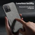 For Xiaomi 11 11X T 10 Lite 9 Ultra Pro Mix4 CIVI 3 2 Case Goatskin plush ultra-thin magnetic patch holder 360° full protection Back cover car navigation bracket casing. 