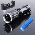 CREE Zoomable Flashlight 600LM 7W  XPE Q5 LED + 14500 +CH. 