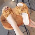 Platform sandals, wedge heels, women's fashion, summer new Korean slippers, heel sandals, loose cake bottom, bow.