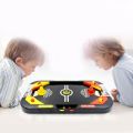 【Happy baby toy store】Air Hockey Table Accessories with Pucks 2 Plastic Lightweight Goalies Replacement Accs for Air Hockey Game Tables. 