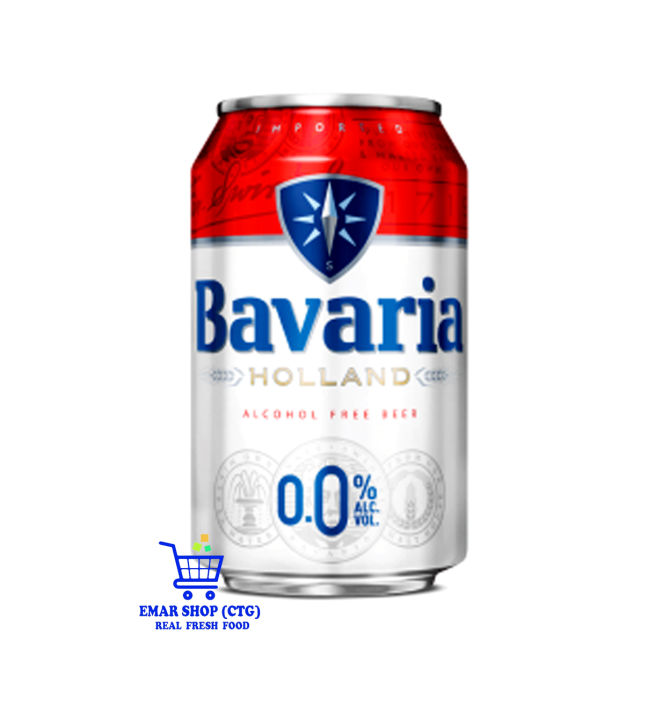 Bavaria Non-Alcoholic Malt Drink Can, 330 ml