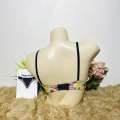 No 1 Printed Push-up Padded Foam Bra for Women – Adjustable Straps, Wire Support, Available in Sizes 32-40.
