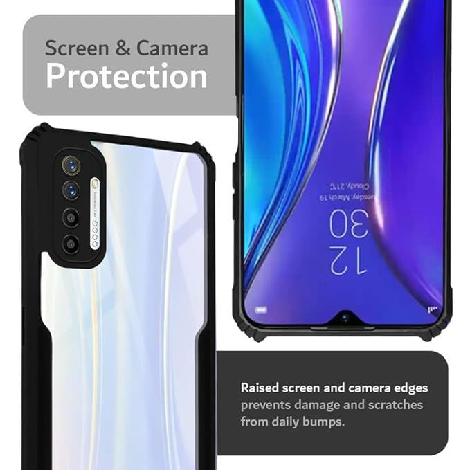 Realme%20XT%20/%20Realme%20X2%20Xundd%20Back%20Cover%20Transparent%20bumper%20Hard%20Phone%20Case%20-%20Image%203