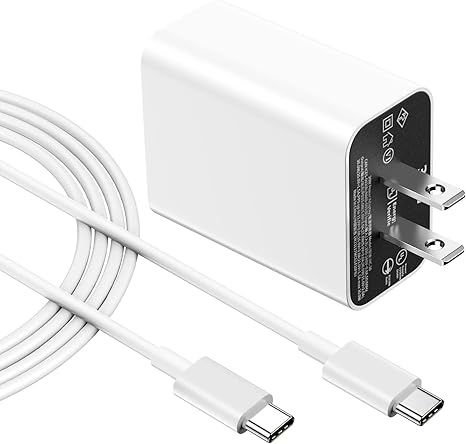 30W USB C Fast Charger for Google Pixel 9 Pro Fold 8 8 Pro 7 7A 6 6a 5 Pro, Pixel Buds, Pixel Stand, PD 3.0 Fast Charging Type C Power Adapter with 1m type-c to type-c Cable Wall Charger