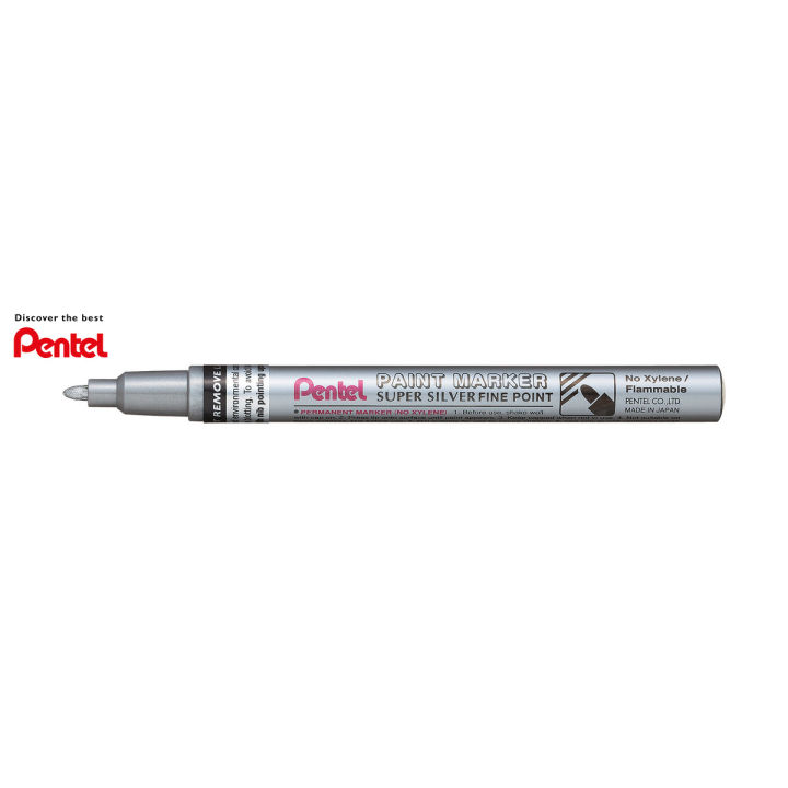 PENTEL%20PAINT%20MARKER%20FINE%20POINT%20-%20SILVER%20MSP10-Z%20-%20Image%202