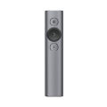 Logitech Spotlight Wireless Presentation Remote, 2.4 GHz and Bluetooth, USB-Receiver, Digital Laser Pointer, 30-Meter Operating Range, Dual Connectivity, Timer, PC/Mac/Android/iOS - Slate. 