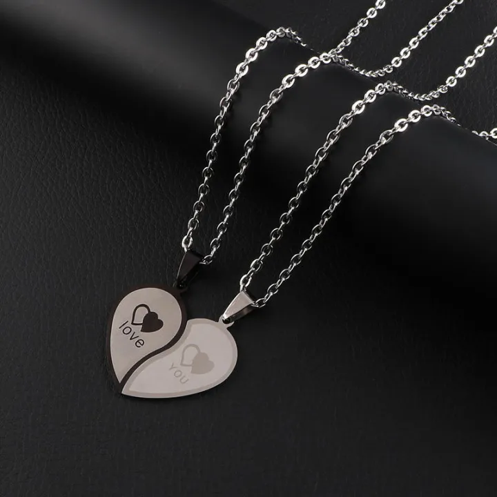 Couples%20Peach%20Heart%20Shape%20Necklaces%20Splicing%20Stainless%20Steel%20Engraved%20Love%20Pendants%20Necklace%20for%20Women%20Girls%20Valentine's%20Day%20Jewelry%20Gift%20Qoddess%20-%20Image%2010