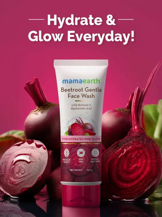 Mamaearth%20Beetroot%20Gentle%20Face%20Wash%20-100Ml%20-%20Image%202